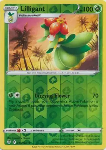 Lilligant [Reverse Holo] - Pokemon Evolving Skies #10
