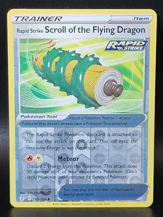 Scroll of the Flying Dragon [Reverse Holo]