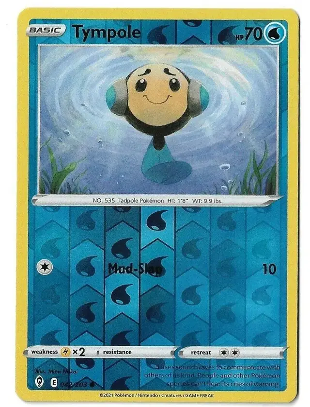 Tympole [Reverse Holo] - Pokemon Evolving Skies #42
