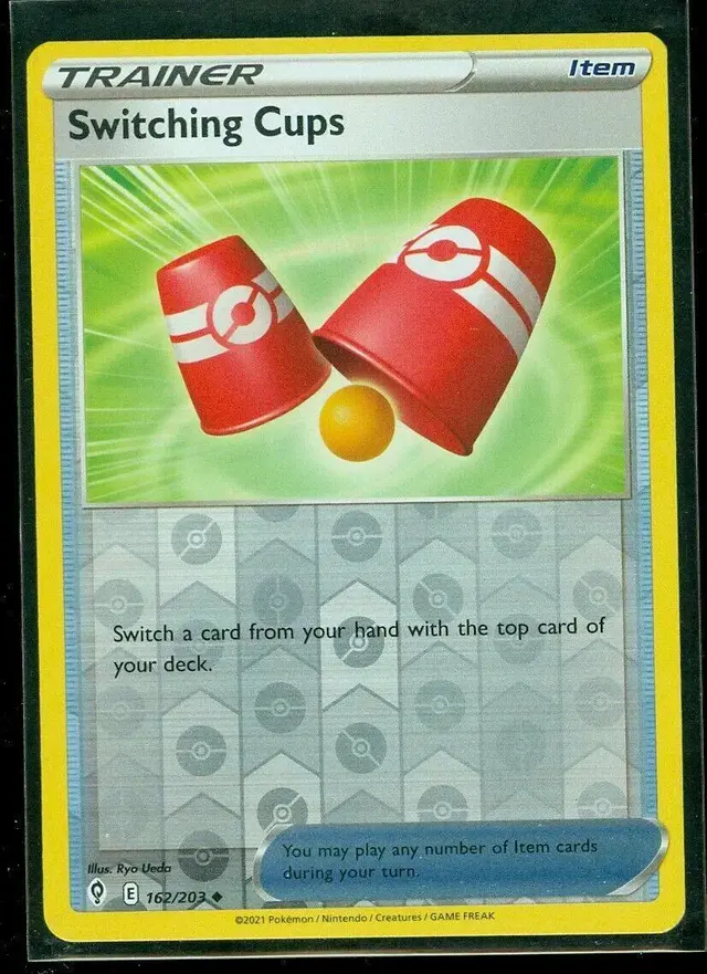 Switching Cups [Reverse Holo]
