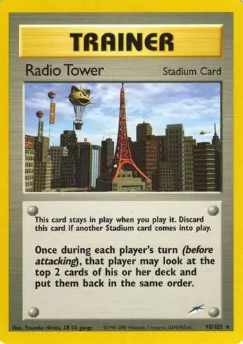 Radio Tower - Pokemon Neo Destiny #95
