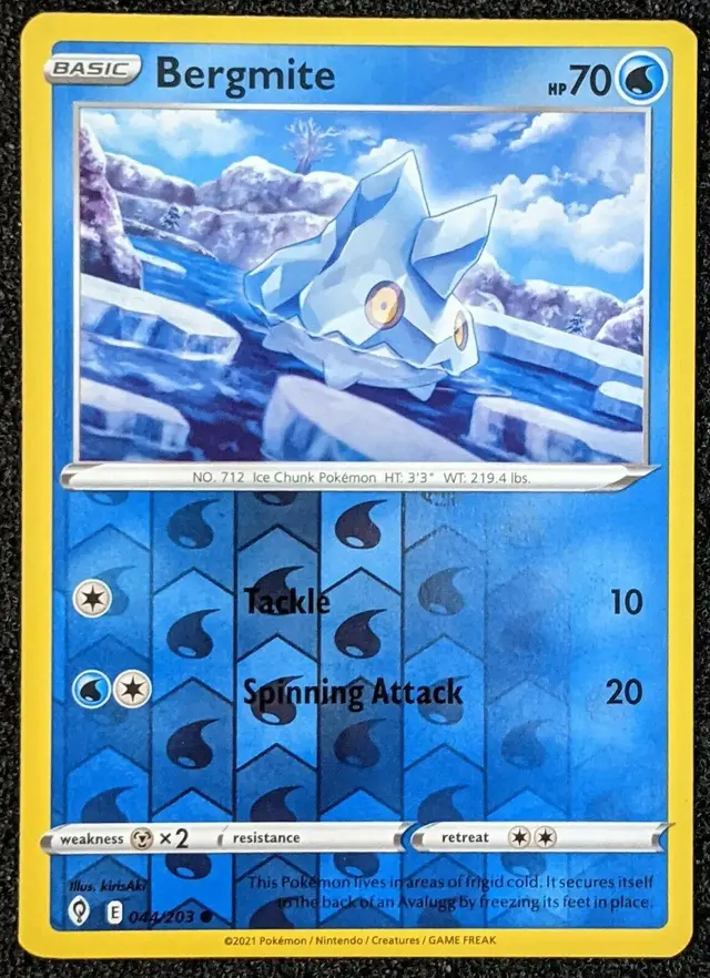 Bergmite [Reverse Holo] - Pokemon Evolving Skies #44