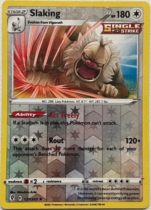 Slaking [Reverse Holo]