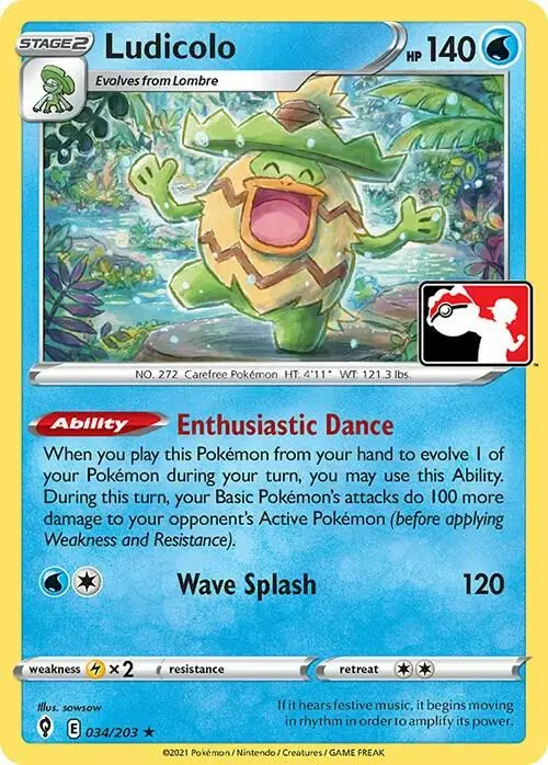 Ludicolo [Prize Pack] - Pokemon Prize Pack Series #34