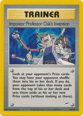 Imposter Professor Oak's Invention - Pokemon Neo Destiny #94