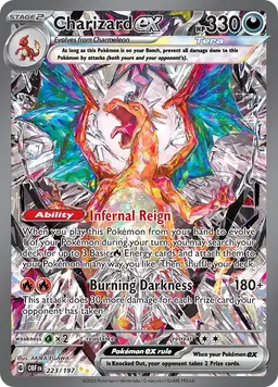 Charizard ex #223 - Pokemon Obsidian Flames