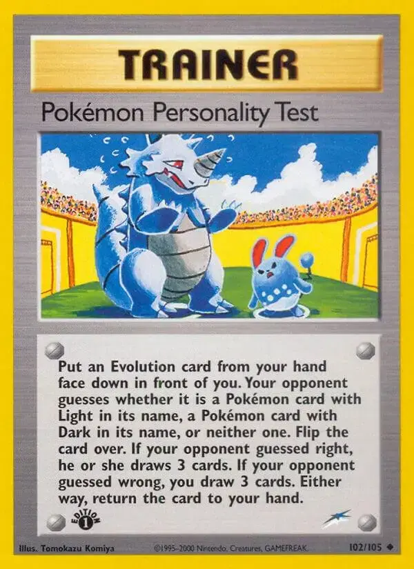 Pokemon Personality Test [1st Edition]