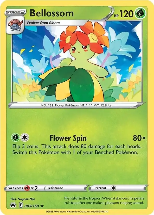 Bellossom - Pokemon Neo Genesis #3