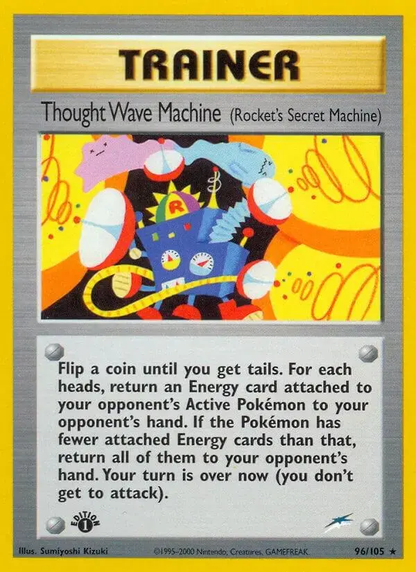 Thought Wave Machine [1st Edition] - Pokemon Neo Destiny #96