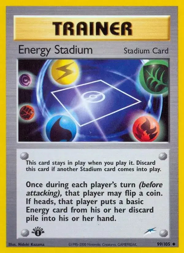 Energy Stadium [1st Edition] - Pokemon Neo Destiny #99