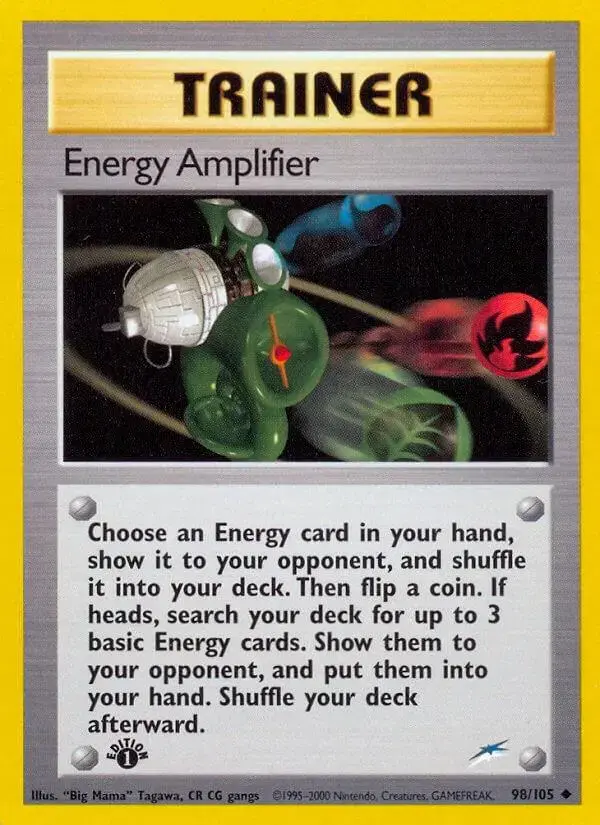 Energy Amplifier [1st Edition] - Pokemon Neo Destiny #98
