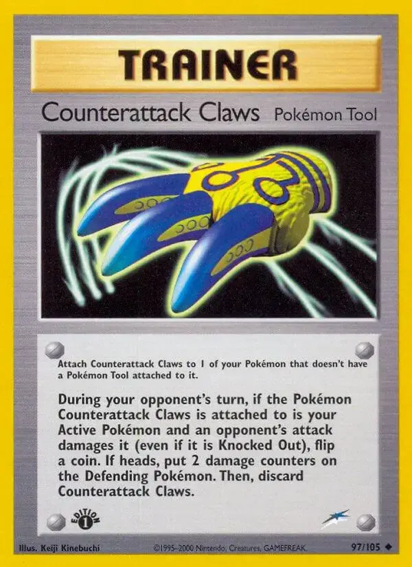 Counterattack Claws [1st Edition] - Pokemon Neo Destiny #97