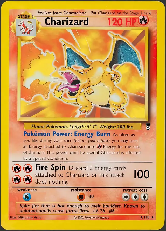 Charizard - Pokemon Legendary Collection #3