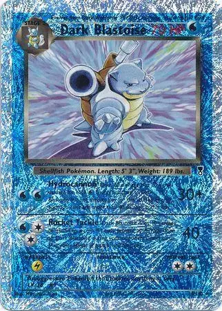 Dark Blastoise [Reverse Holo] - Pokemon Legendary Collection #4