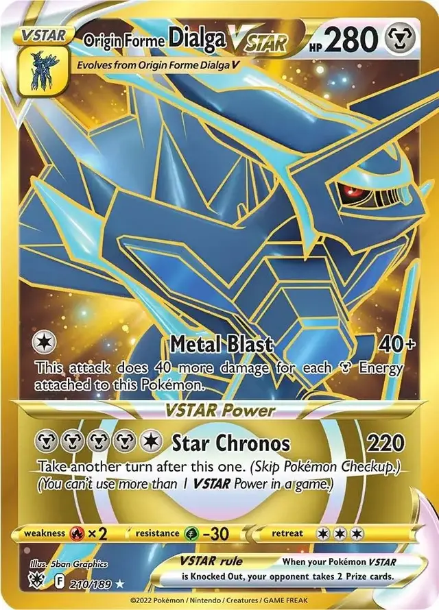 Origin Forme Dialga VSTAR