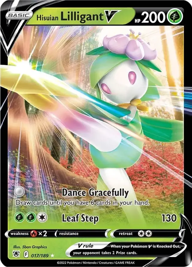 Hisuian Lilligant V - Pokemon Astral Radiance #17