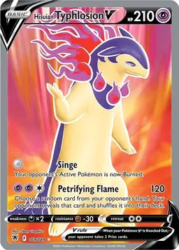 Hisuian Typhlosion V 169 - Pokemon Astral Radiance