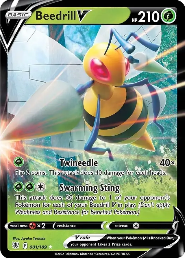 Beedrill V - Pokemon Astral Radiance #1