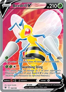Beedrill V 160 - Pokemon Astral Radiance