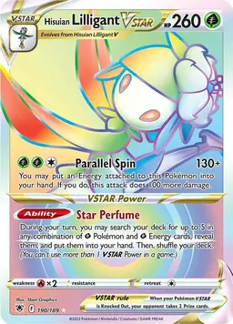Hisuian Lilligant VSTAR 190 - Pokemon Astral Radiance