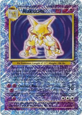Alakazam [Reverse Holo] - Pokemon Legendary Collection #1