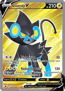 Luxray V 168 - Pokemon Astral Radiance