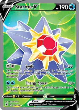 Starmie V 166 - Pokemon Astral Radiance