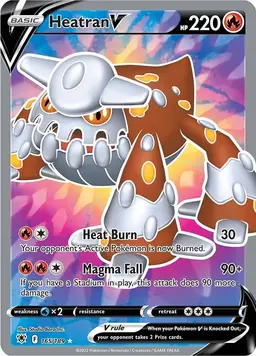 Heatran V 165 - Pokemon Astral Radiance