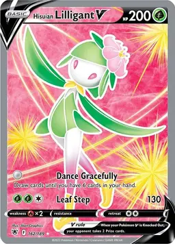 Hisuian Lilligant V 162 - Pokemon Astral Radiance