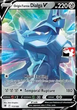 Origin Forme Dialga V [Prize Pack]