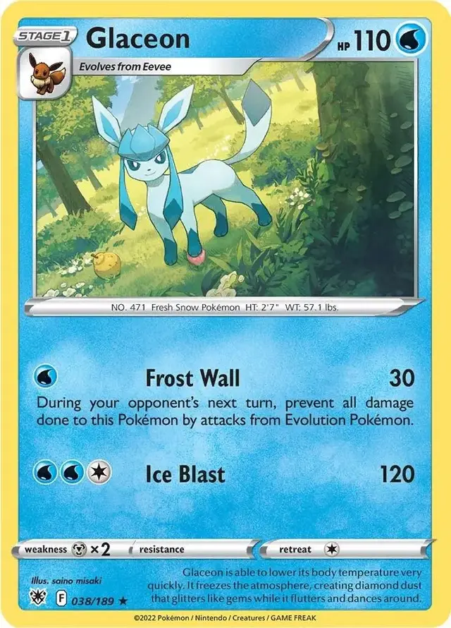 Glaceon - Pokemon Astral Radiance #38