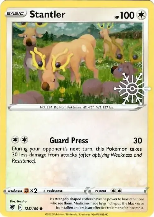 Stantler [Snowflake Stamp]