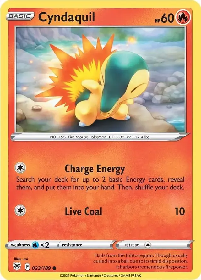 Cyndaquil - Pokemon Astral Radiance #23
