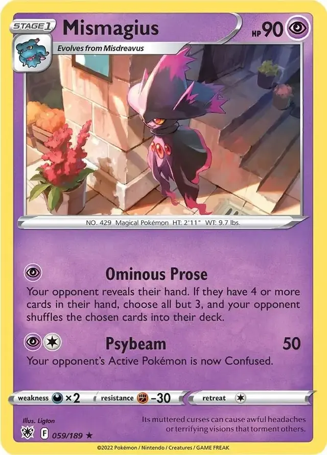 Mismagius - Pokemon Astral Radiance #59