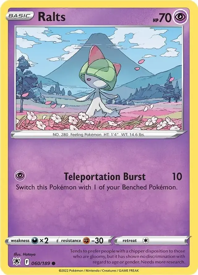 Ralts - Pokemon Astral Radiance #60