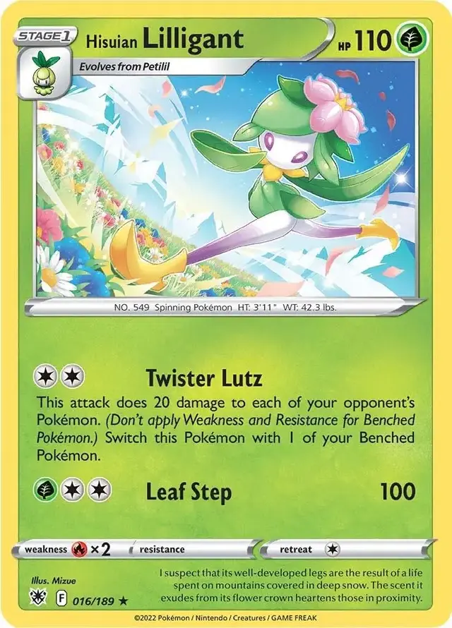 Hisuian Lilligant - Pokemon Astral Radiance #16