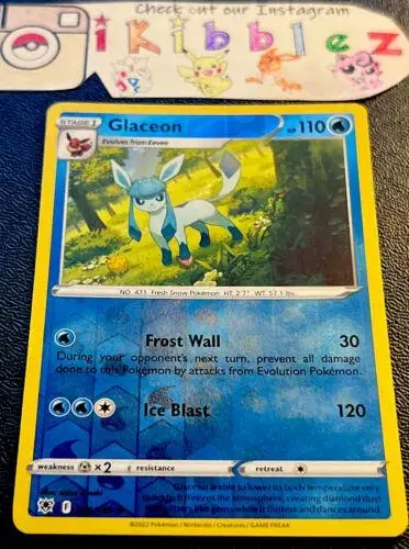 Glaceon [Reverse Holo] - Pokemon Astral Radiance #38