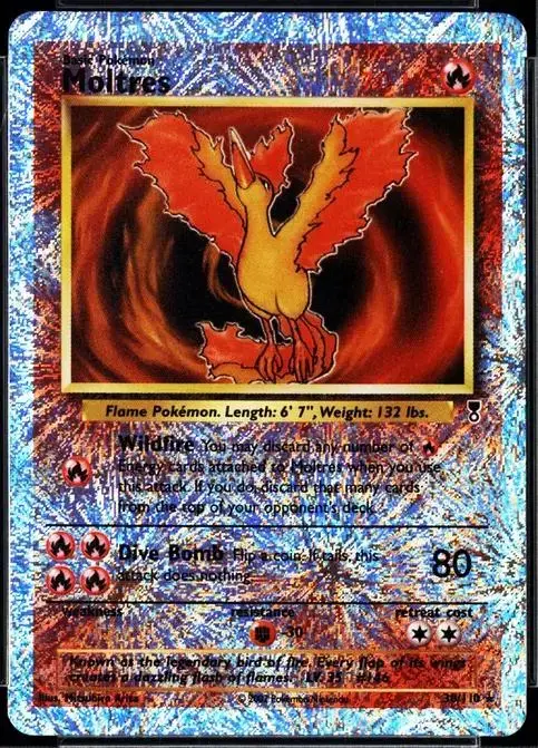 Moltres [Reverse Holo] - Pokemon Legendary Collection #30