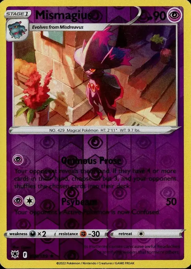 Mismagius [Reverse Holo] - Pokemon Astral Radiance #59