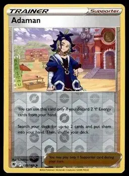Adaman [Reverse Holo] - Pokemon Astral Radiance
