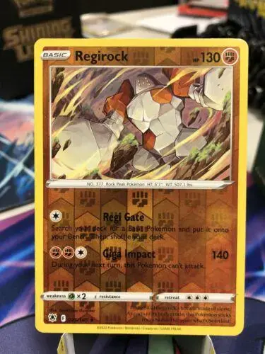 Regirock [Reverse Holo] - Pokemon Astral Radiance #75