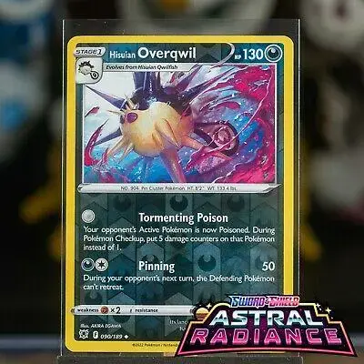 Hisuian Overqwil [Reverse Holo]