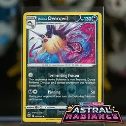 Hisuian Overqwil [Reverse Holo] - Pokemon Astral Radiance