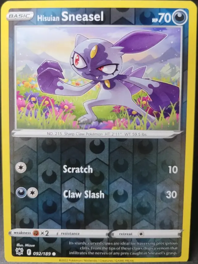 Hisuian Sneasel [Reverse Holo]