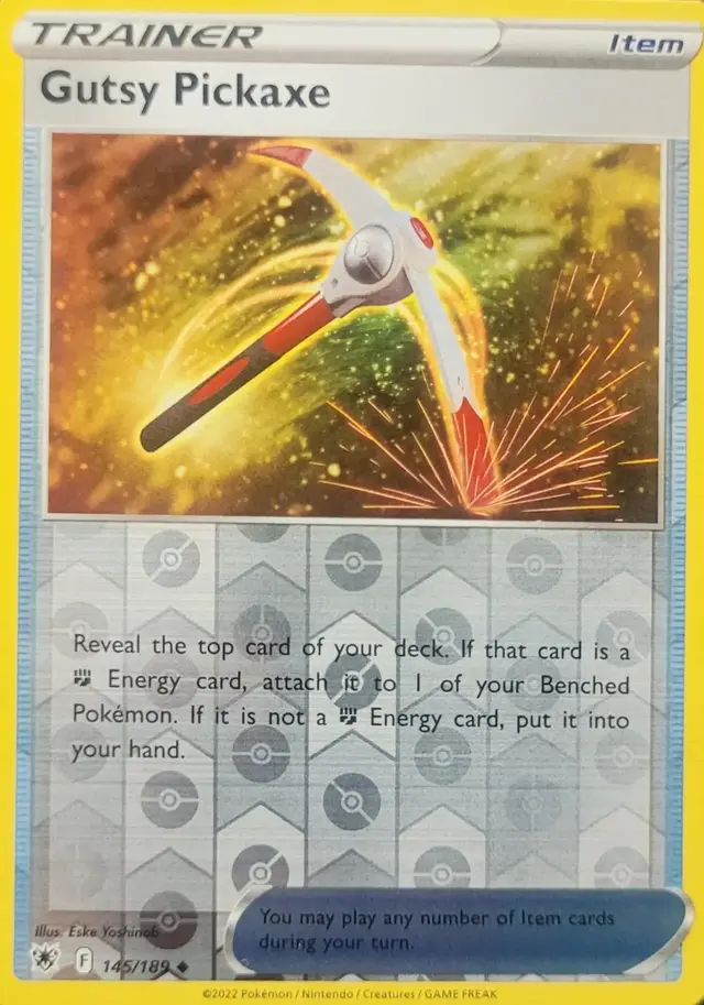 Gutsy Pickaxe [Reverse Holo]