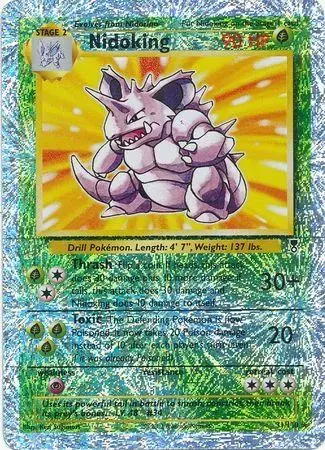 Nidoking [Reverse Holo] - Pokemon Legendary Collection #31