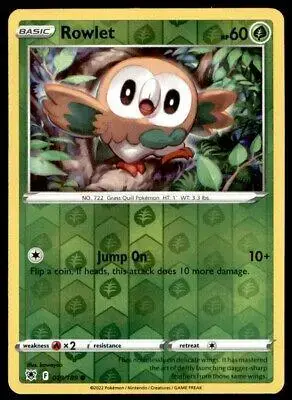 Rowlet [Reverse Holo] - Pokemon Astral Radiance #19