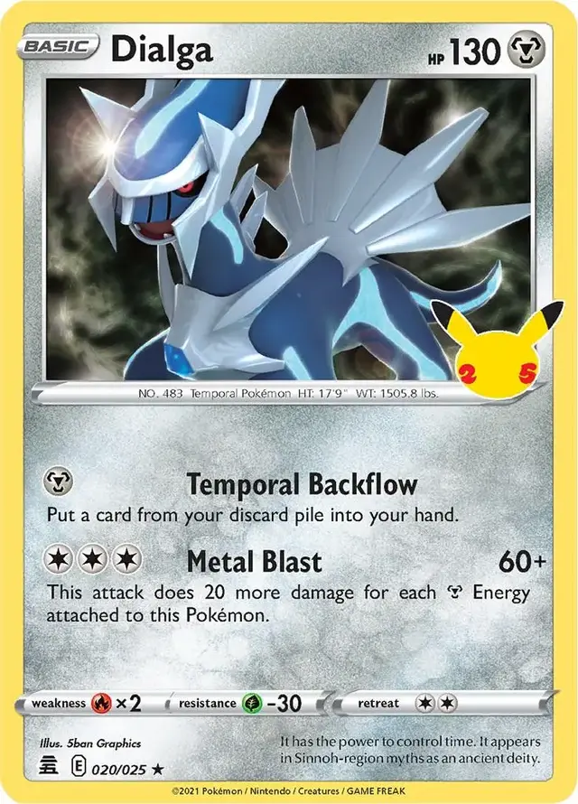 Dialga - Pokemon Celebrations #20