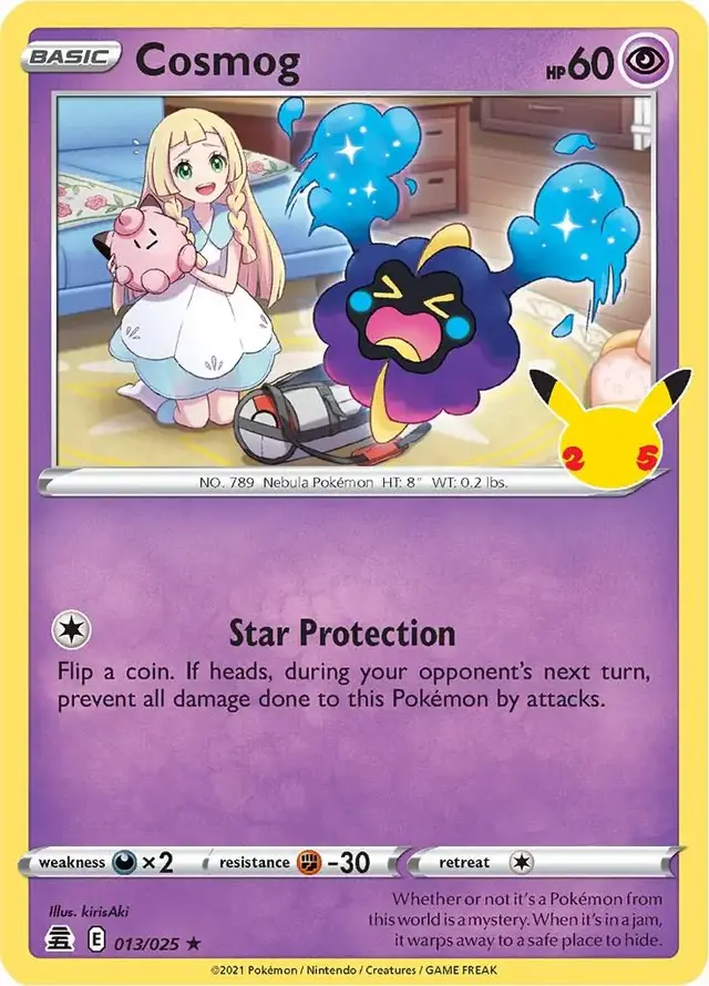 Cosmog - Pokemon Celebrations #13