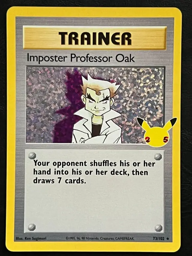 Imposter Professor Oak - Pokemon Celebrations #73